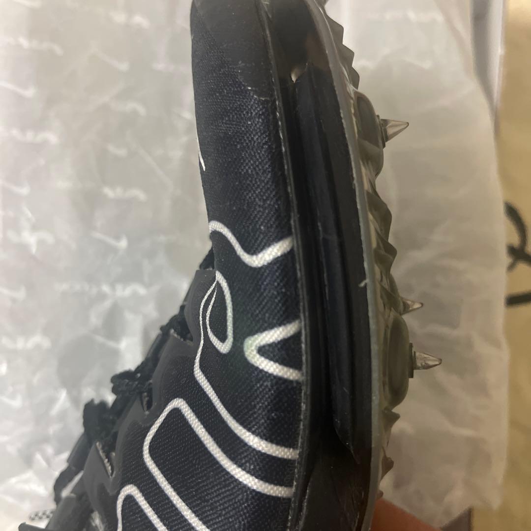 Nike モアアップテンポ　スパイク　黒