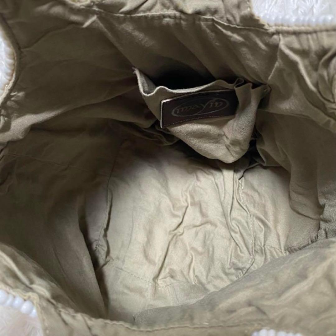 良品　イマイエン imayin ビーズバッグ ビジュー トートバッグ ストーン