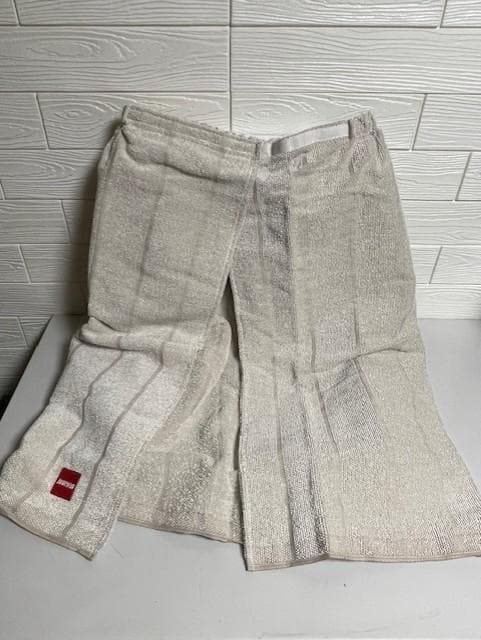 展示未使用品 正規品 HARVIA メンズ用 麻布ラップタオル サウナ腰巻タオル