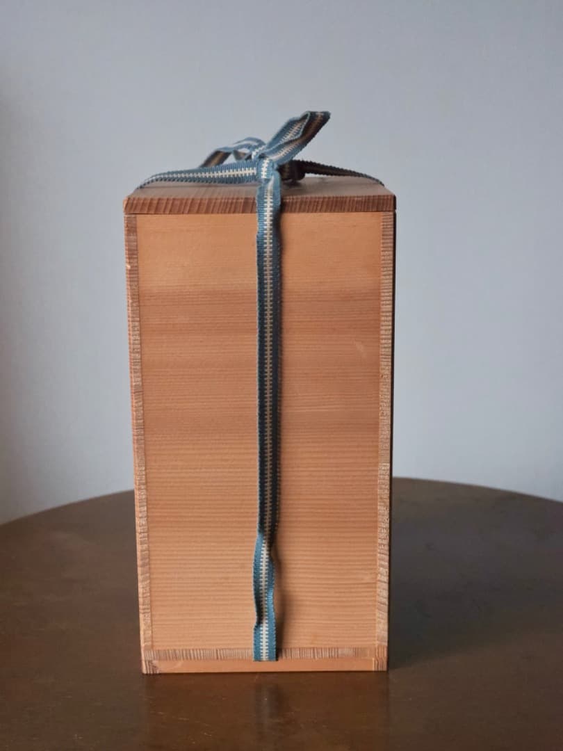 平安石亭　松本石亭　白磁彫花　仙盞瓶　水注　茶道具　現代工芸Q2351