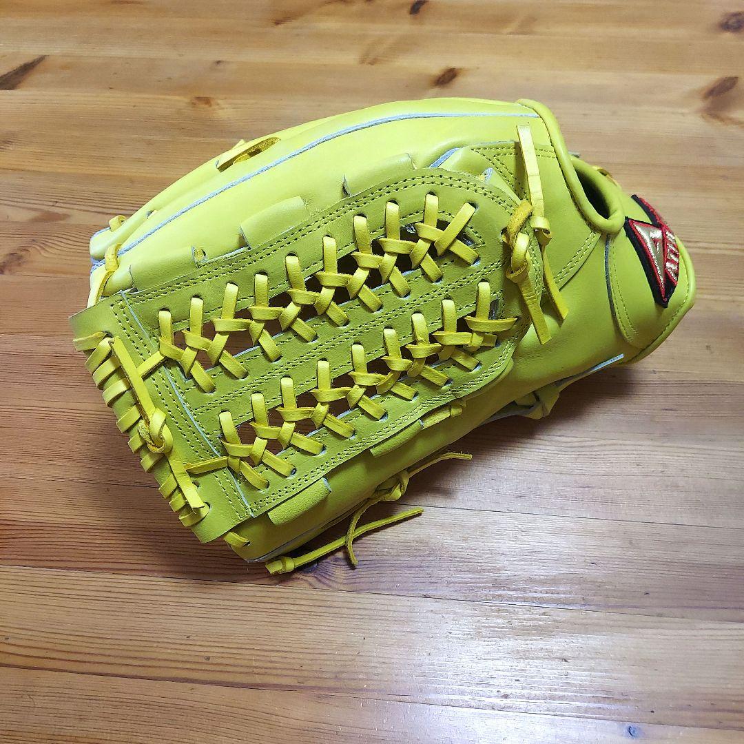 ATHLETE SPECIAL ORDER 軟式グローブ 黄色