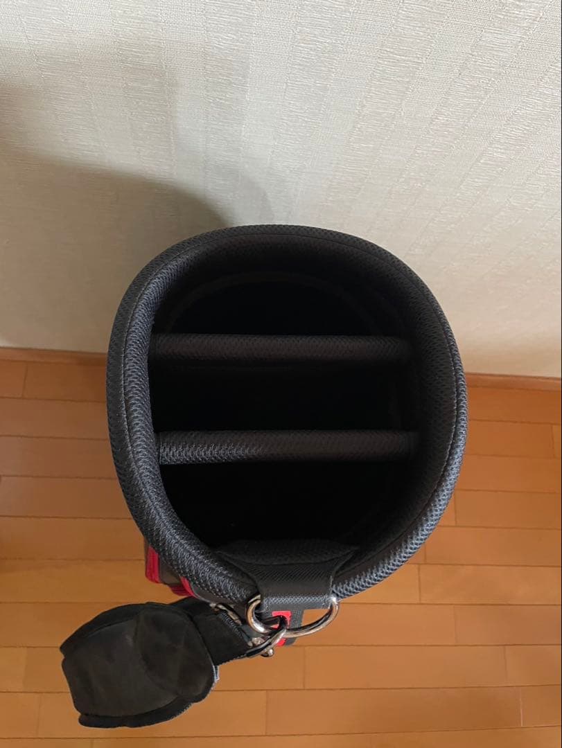PUMA ゴルフバッグ 黒赤