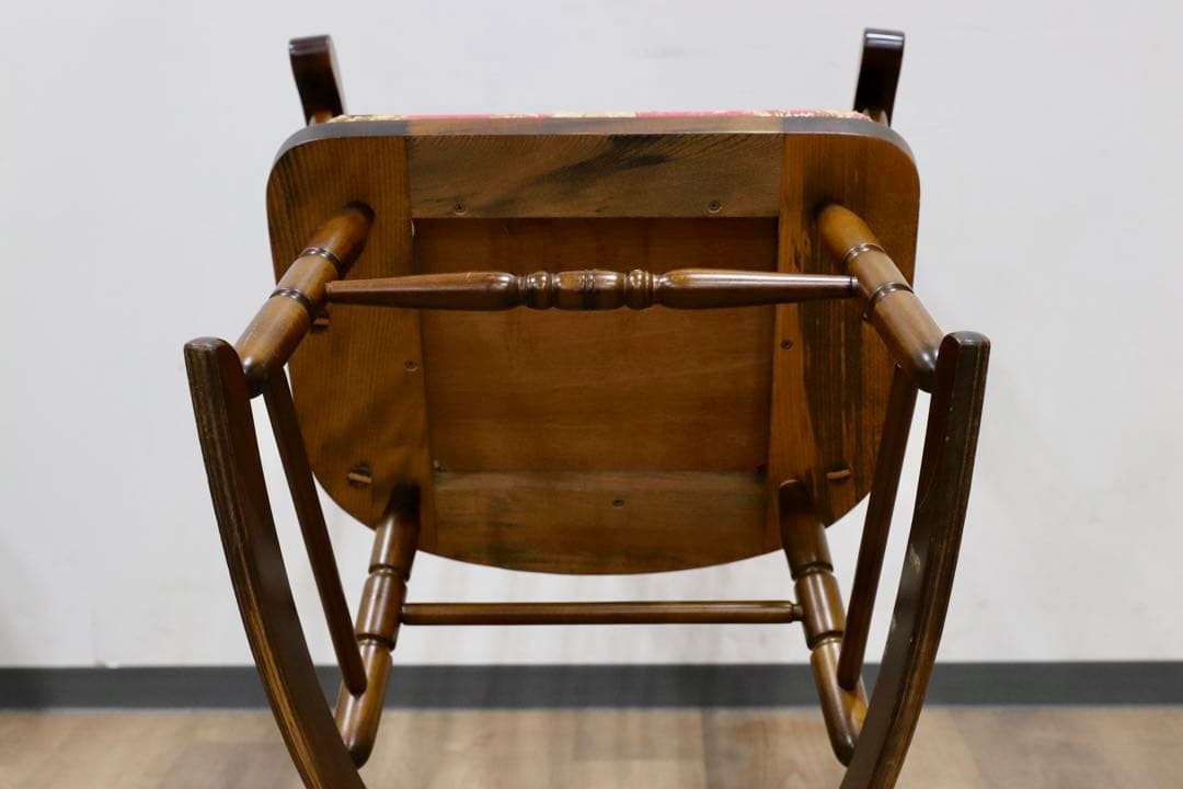 GMGS241○飛騨の家具 ヒダ ダイネット ロッキングチェア 揺り椅