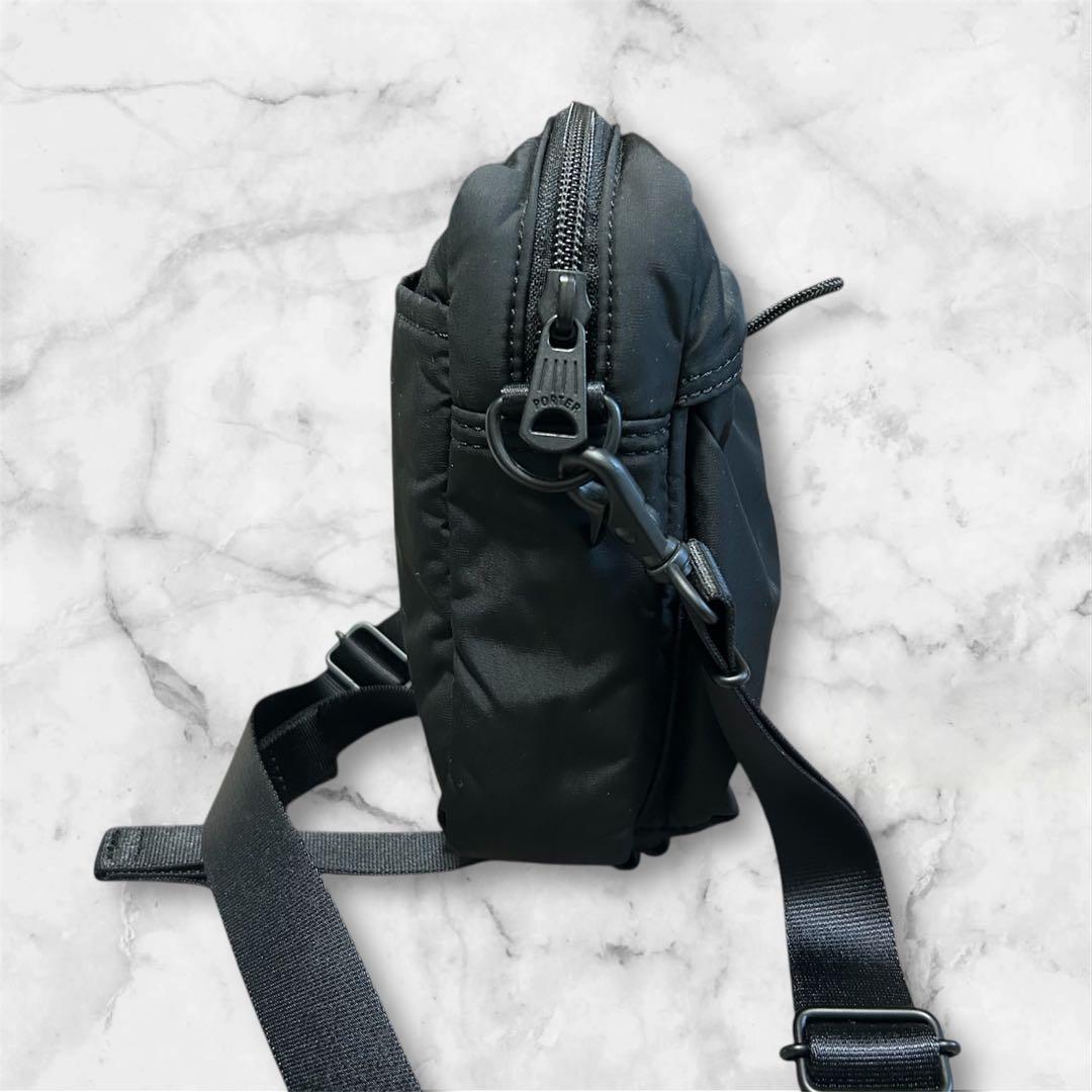 【希少】極美品 PORTER SENSES ショルダーバッグ　ポーチ　ブラック