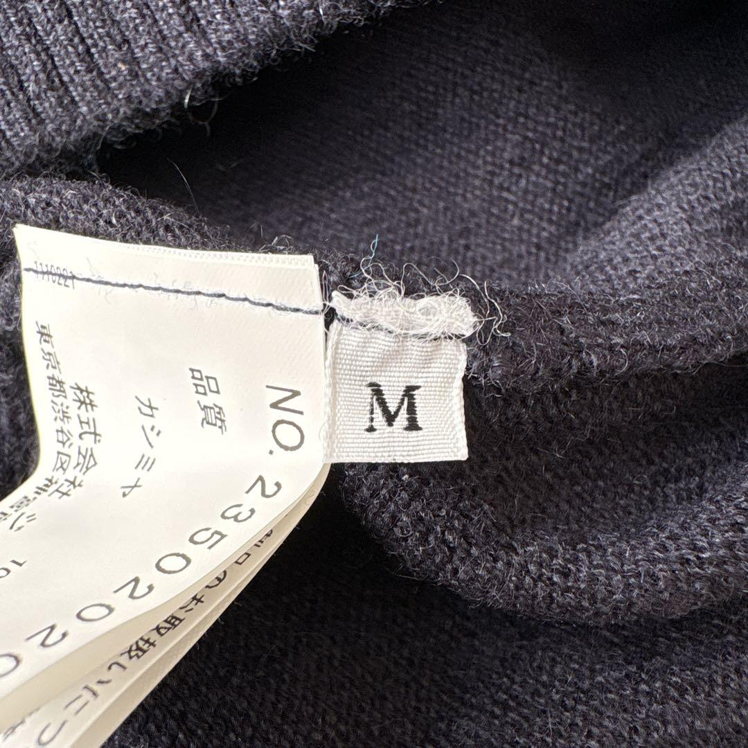 25AW完売未使用タグ☆gim ジム ニット ハイゲージ クルーネック カシミヤ