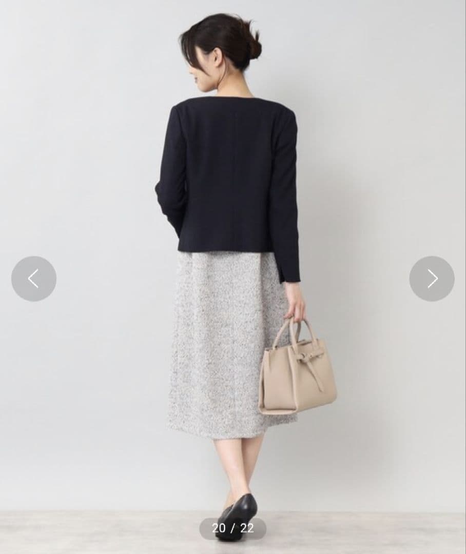 美品大きいサイズ　アンタイトル　グラシエブッチャー スラッシュネックジャケット