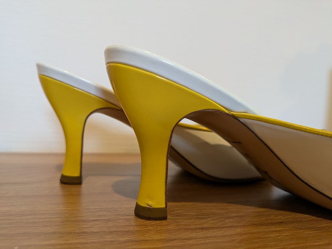 ヴィトン　フラワーモチーフ　ミュール