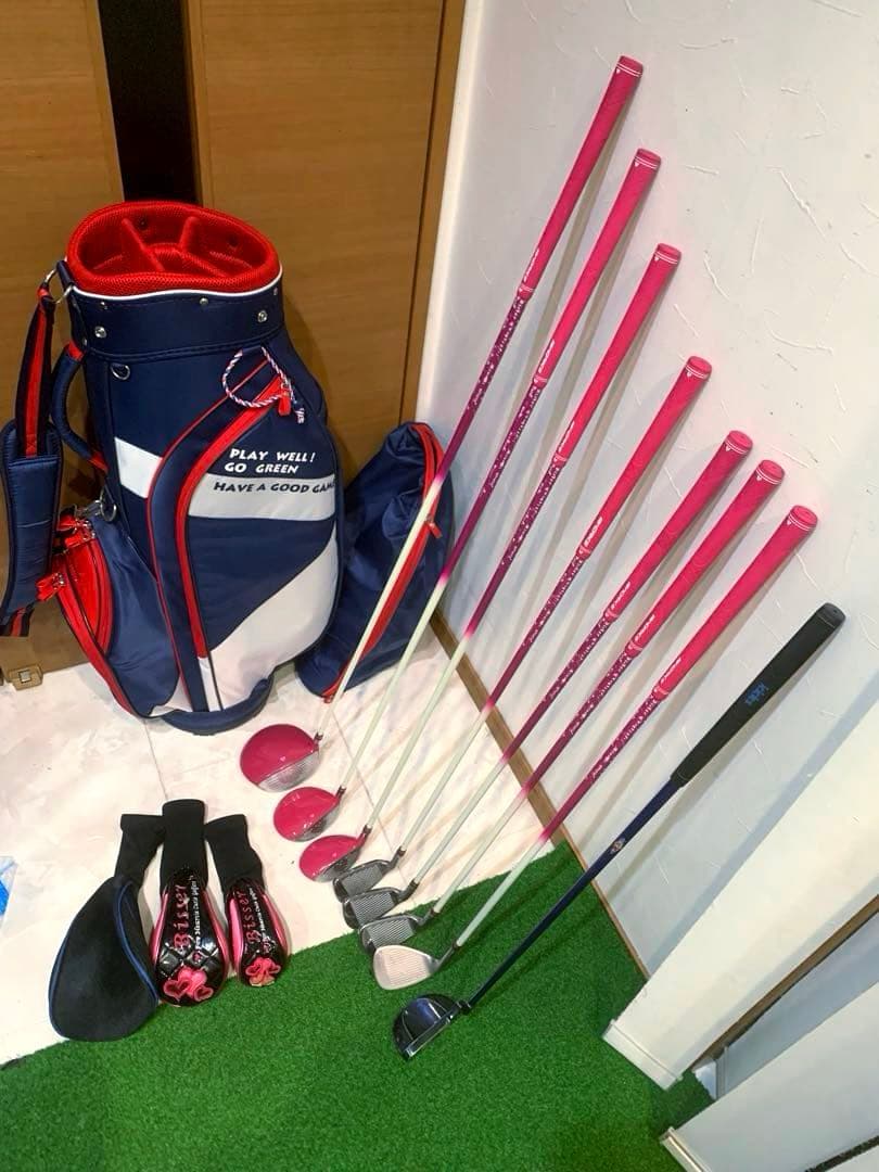 レディースゴルフクラブ セット　ワークスゴルフ　Bisser 可愛く優しい