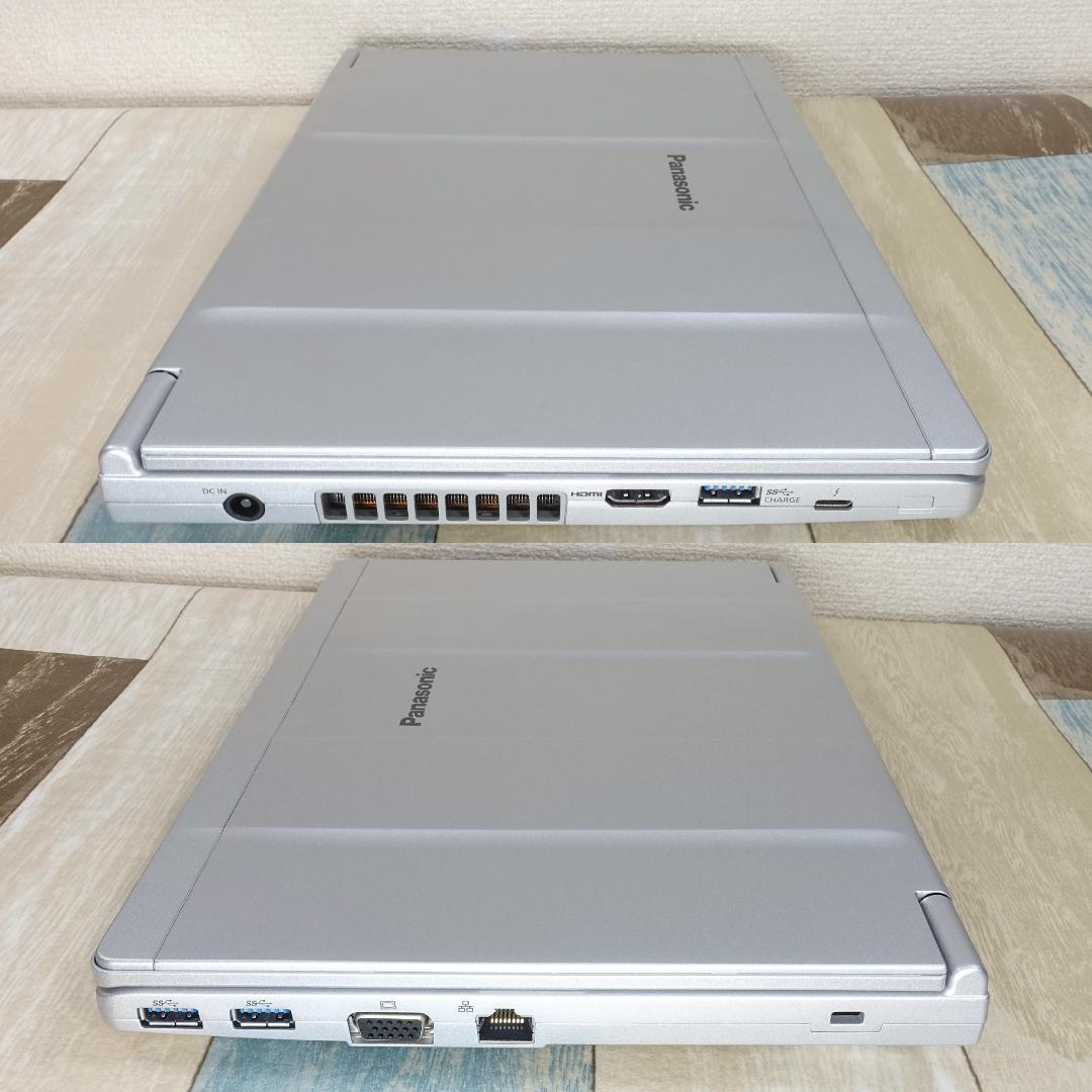 累積使用時間僅少で極美品の軽量モバイル✨１１世代コアｉ５に超高速新品ＳＳＤ１ＴＢ