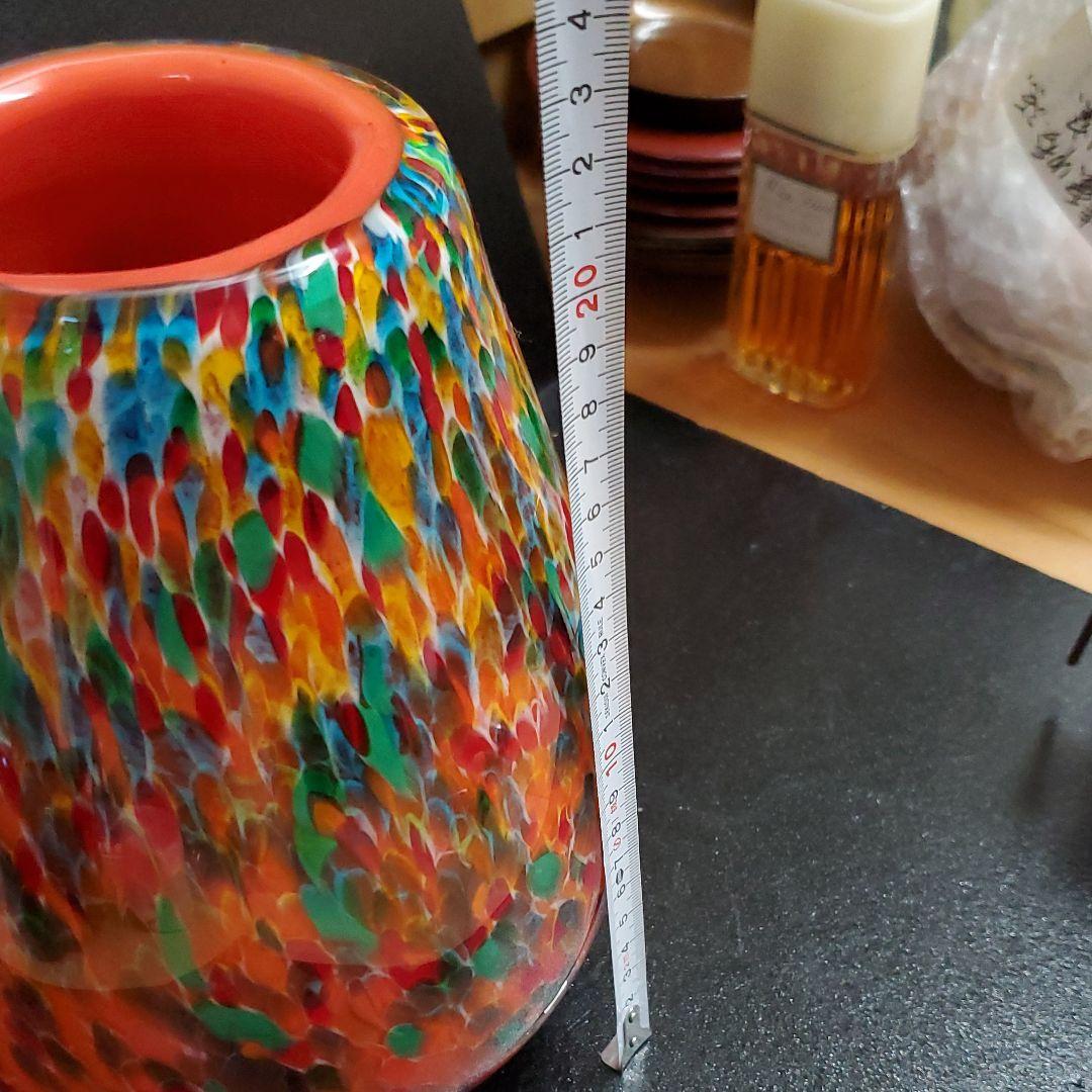 ムラノガラス？の花瓶