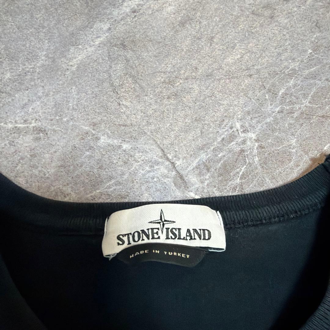 【極美品❗️】stone  厚手ロンT ブラック 確実正規品 XL