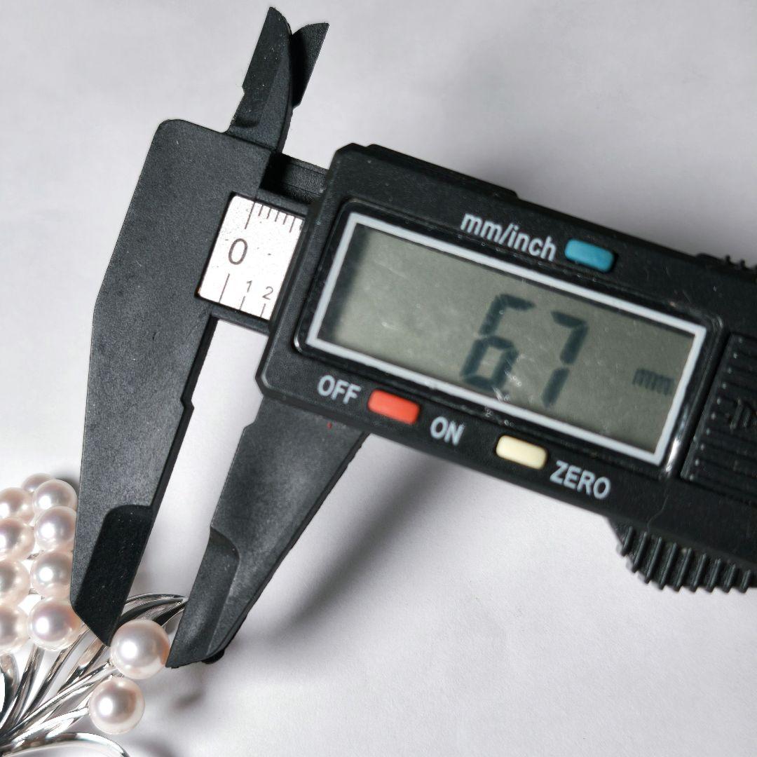 【美品 最高級】ミキモト ブローチ パール 花束 11珠 皇室御用達