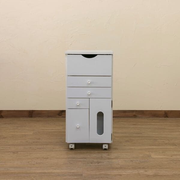 【新品・送料無料】コスメワゴン 縦型