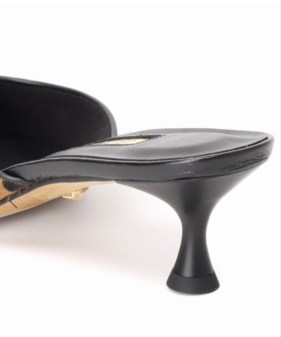 GRISE⭐︎4.5cmレザーポインテッドミュール【未使用品】