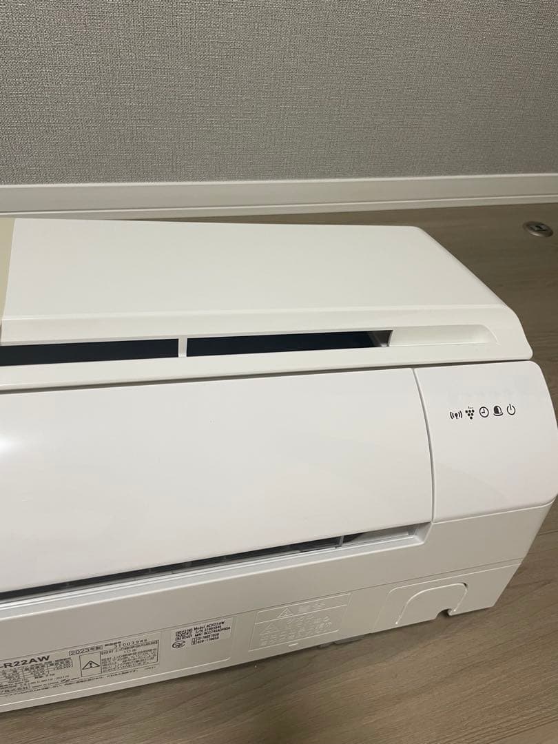SHARP AC-R22AW 6畳　エアコン本体 ホワイト　2023年製