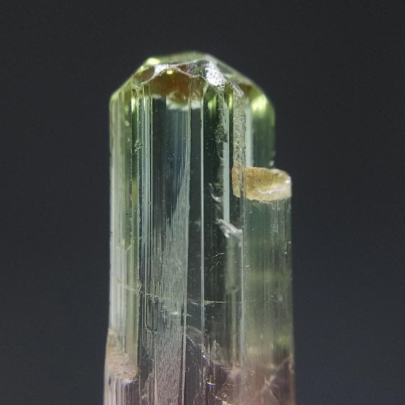 353 バイカラー トルマリン コンゴ産 結晶 原石