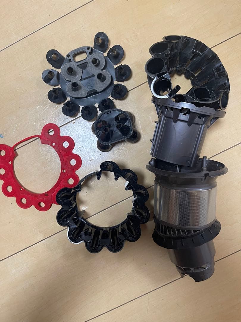 【美品】ダイソン V10 SV12　純正フロアドック付エコーモード69分