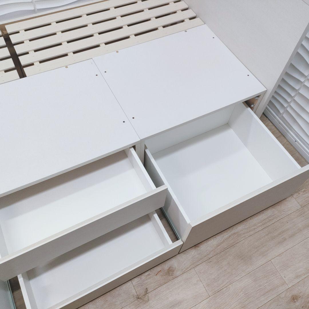 ◇ベッドフレーム◇引き出し付き収納付き◇シングル◇大阪兵庫京都奈良滋賀和歌山◇