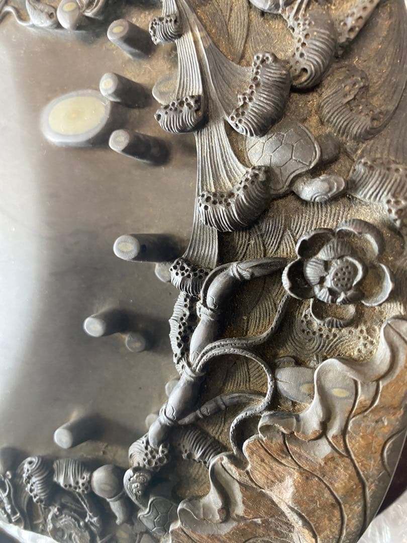 彫刻大型硯