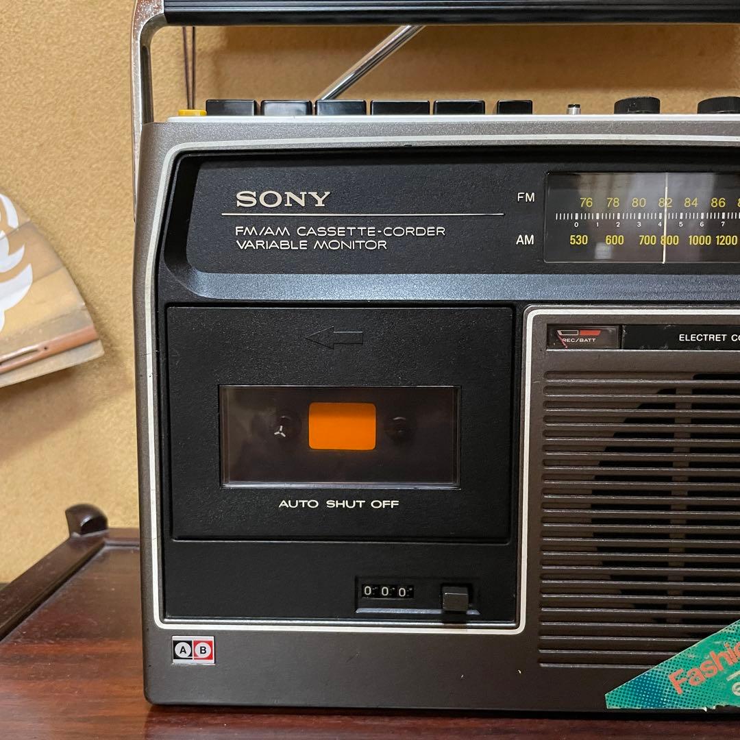 SONY／ソニー／ラジカセ／CF-1610／メンテナンス済み／ケアセット付
