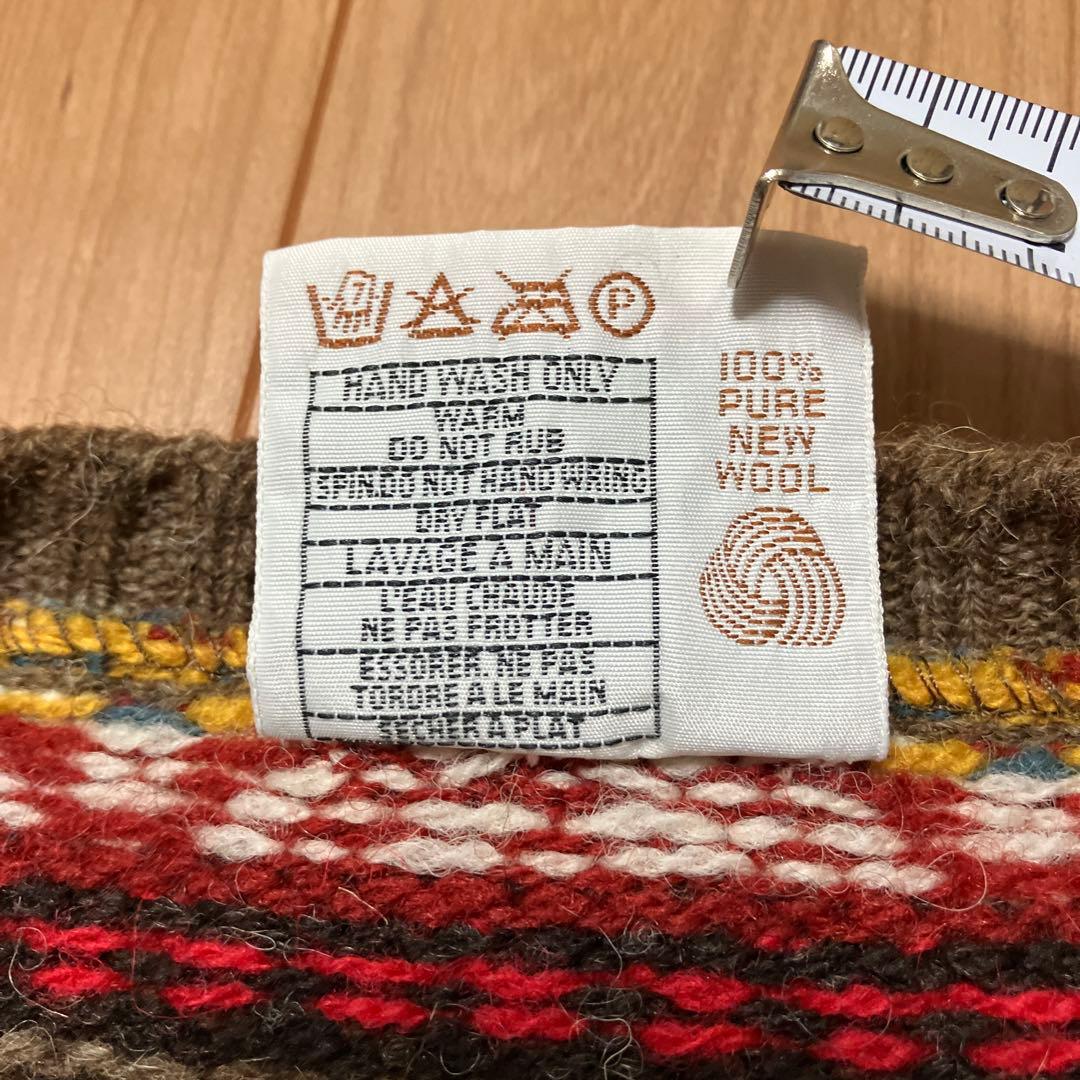 Jamieson's ジャミーソンズ フェアアイル柄 ウールベスト