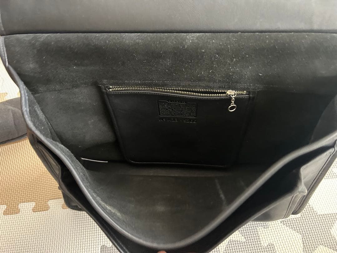 COACH コーチ ビジネスバッグ ブラック 黒 ショルダー 2way