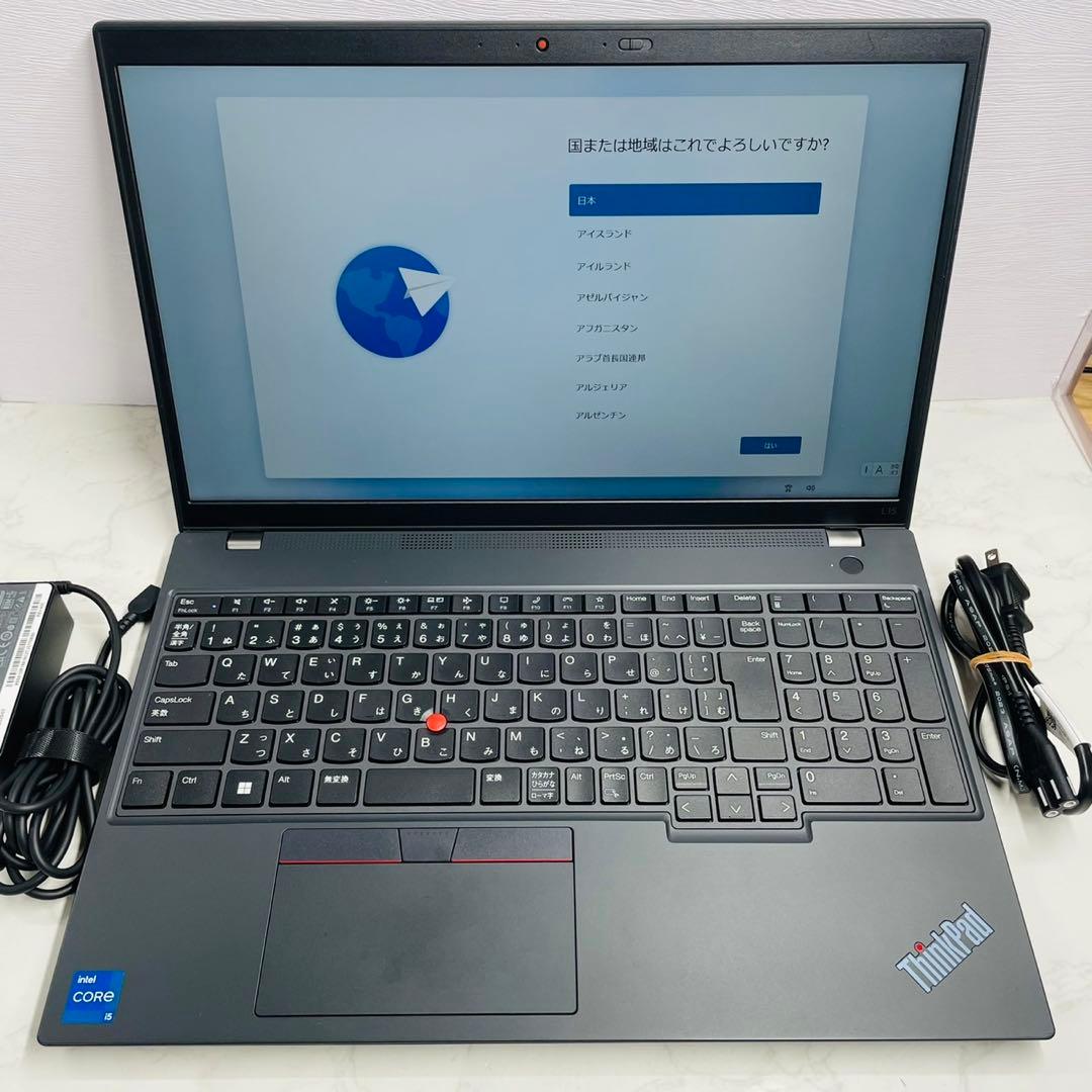Windowsノート本体 ThinkPad L15 i5-1335U 16GB 512GB