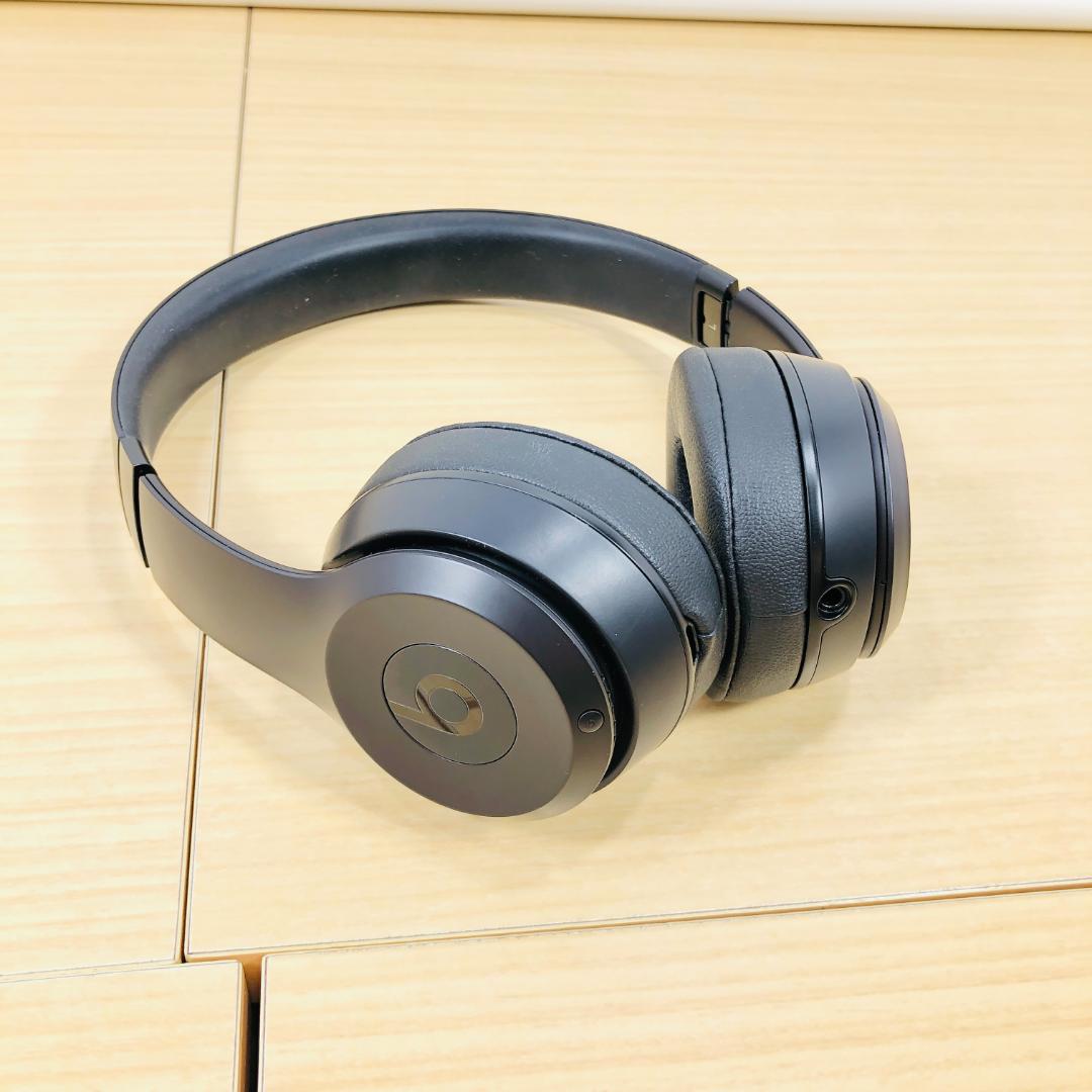 [美品] Beats Solo3 ワイヤレスヘッドホン ブラック 10-85