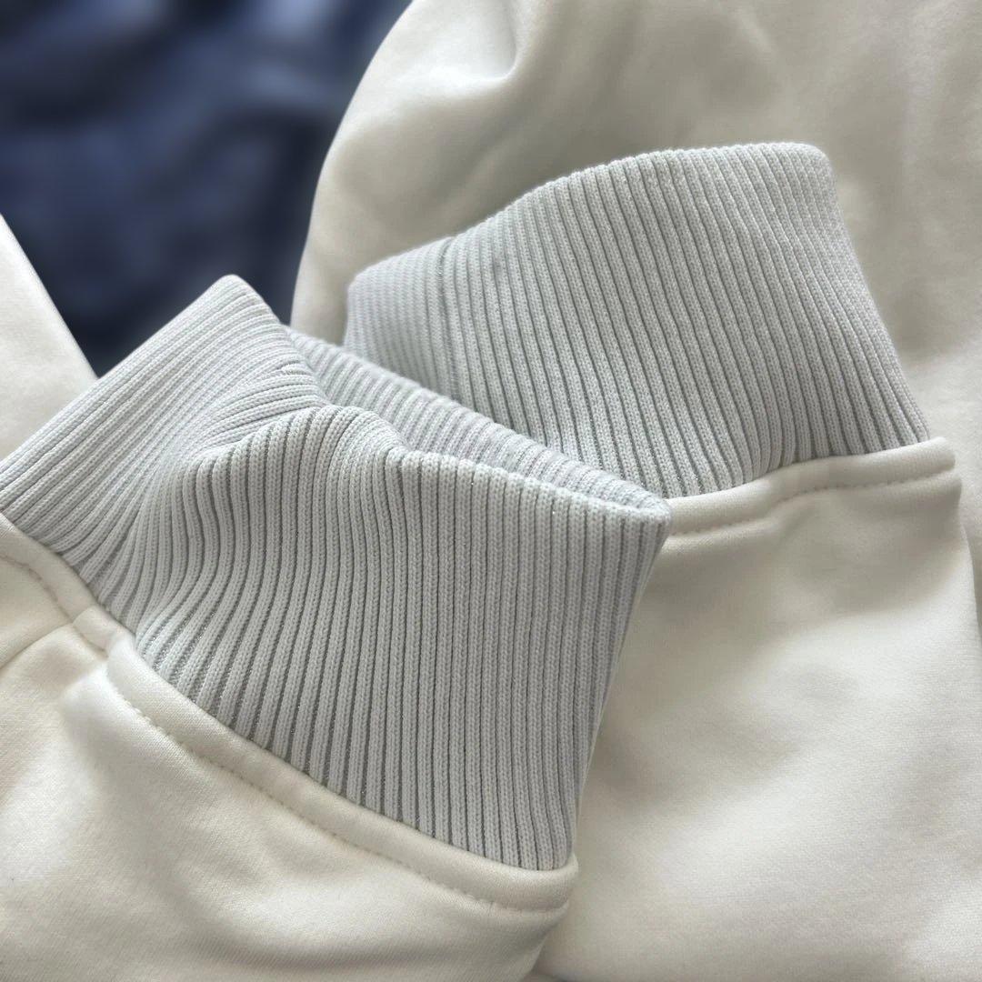 値下げ　MARK & LONA ネイビー ×白　ナイロン中綿