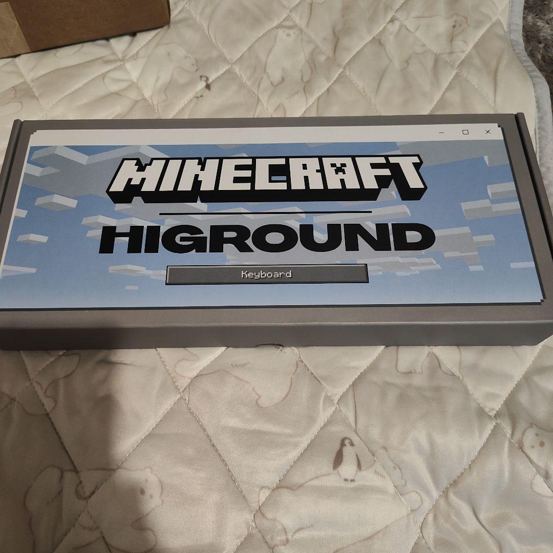キーボード HGxMinecraftBasecamp65Keyboard-Inventory