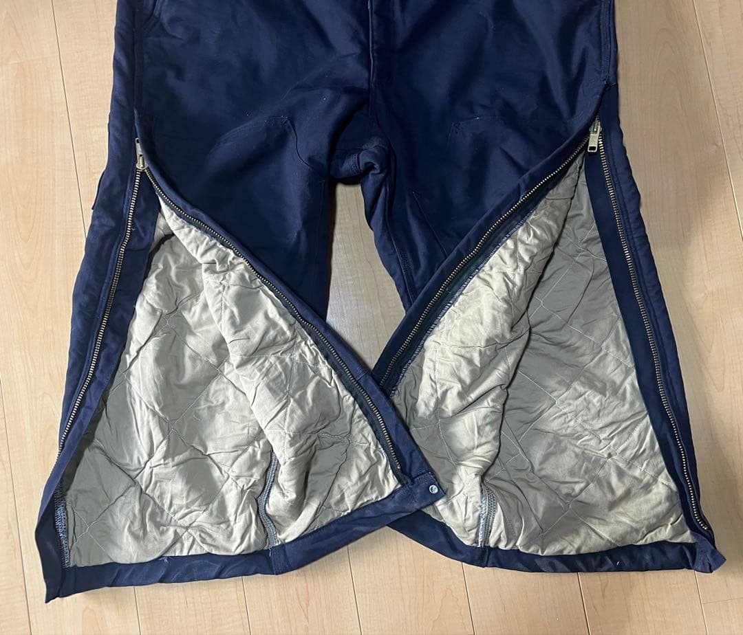 Carhartt FR ダックオーバーオール ダブルニー 裏地付き 46x28