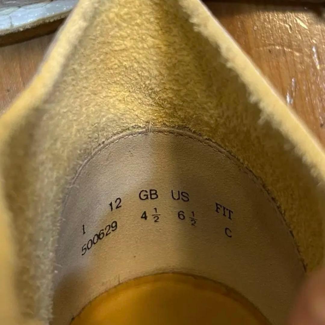 【超美品】Clarks Desert Boot デザートブーツホワイトUS6.5