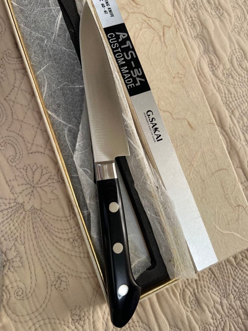 G.SAKAI ATS-34 ぺティナイフ