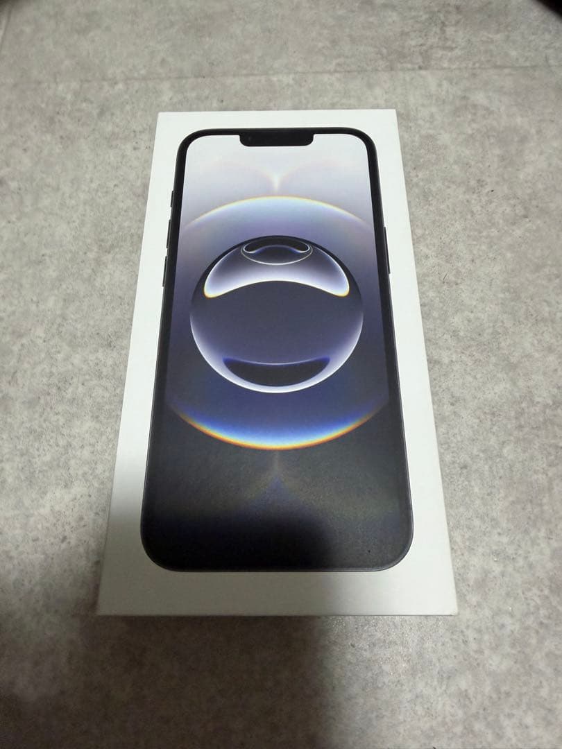 iPhone 16e 本体 ブラック 128GB