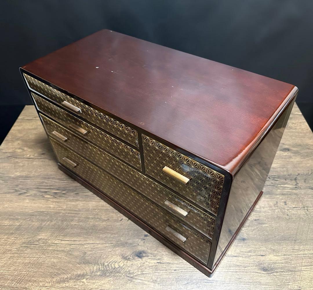 【伝統工芸】箱根細工 木象嵌 寄木家具　箱根寄木細工