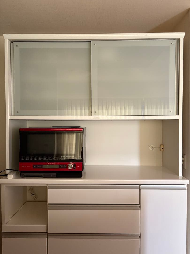 【pupupu※プロフィールご一読ください】 大塚家具　食器棚140cm幅