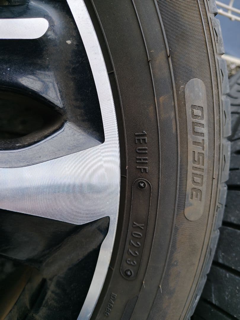 ホンダ ステップワゴンスパーダ 純正タイヤホイール 4本セット　ナット付き