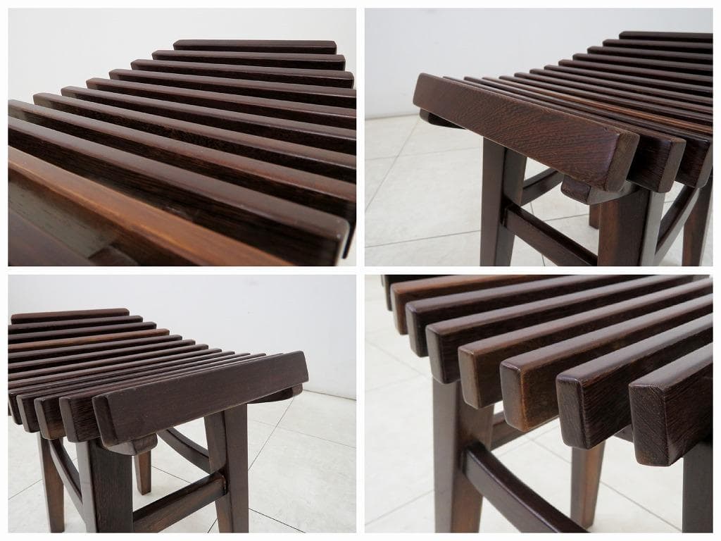 博永家具 スツール 楡無垢材 漆塗り 63,800円 チェア ② 検家具蔵岩谷堂