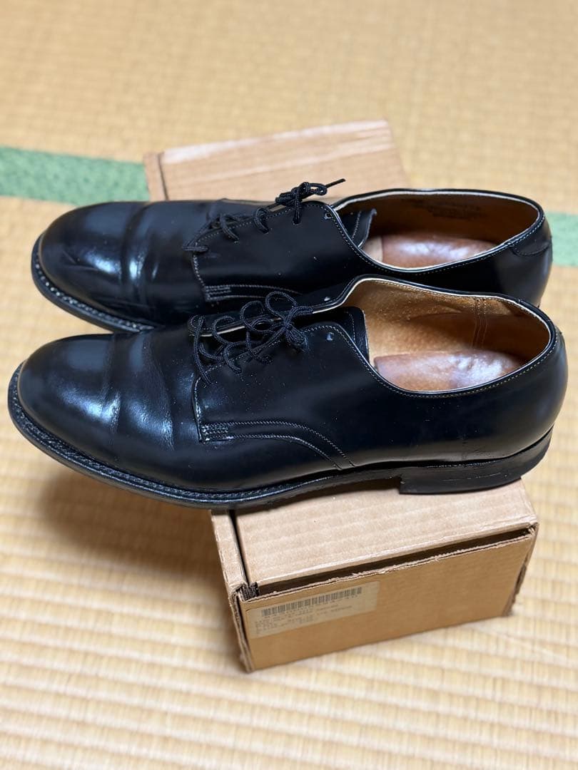 【箱付】89年製 US NAVY サービスシューズ 10 1/2NARROW