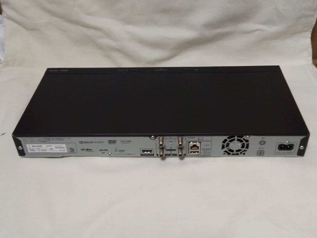 やんまーです！！2022年購入！完動品!アクオス2B-C05DW1レコーダ