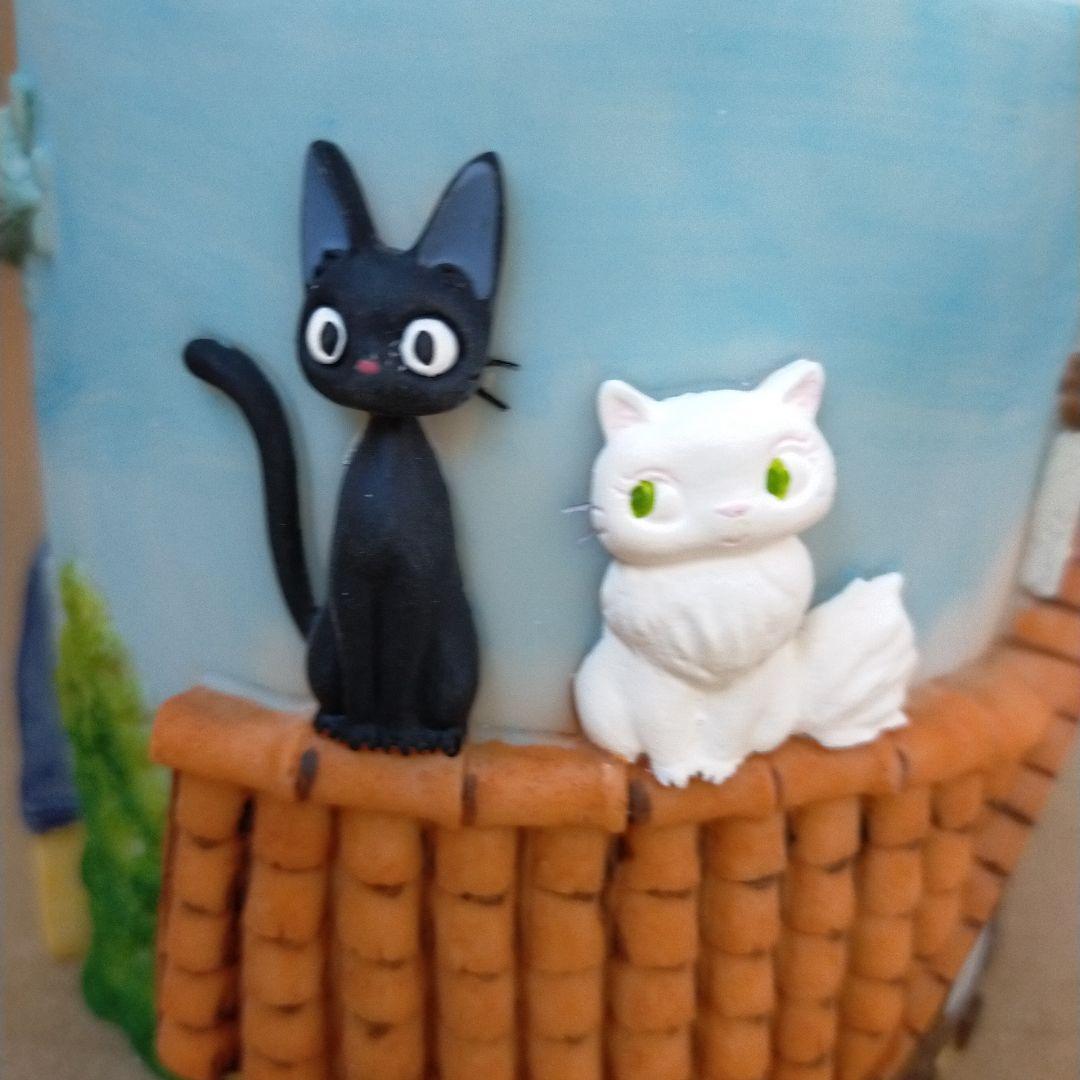 未使用 魔女の宅急便 ジジとリリー 鉢カバー 専用箱あり