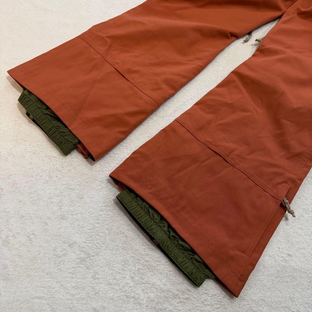 バートン WZ ZEALOUS PT/151051 ビブパンツ タグ付 オレンジ