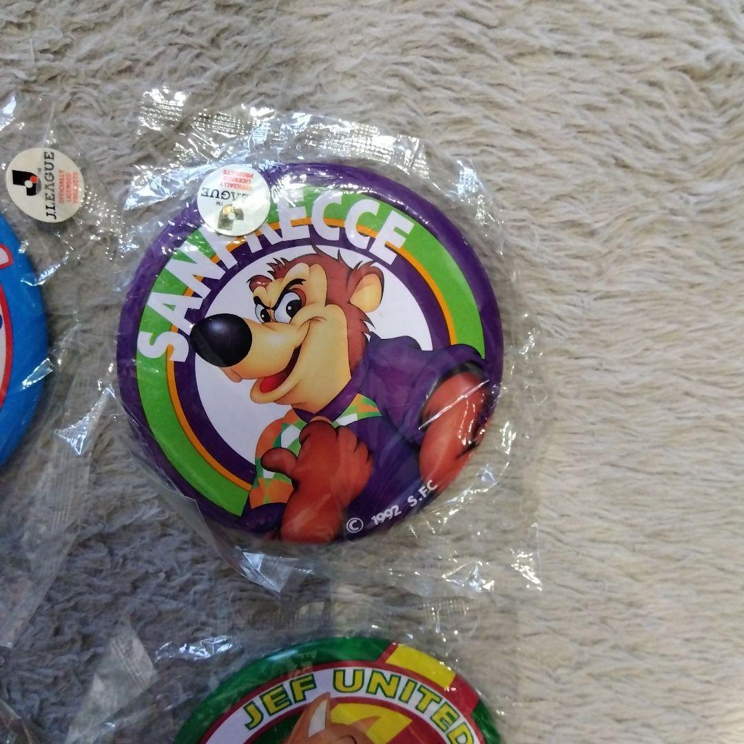 サッカー　Jリーグ　公式缶バッジ　1992年　6つセット