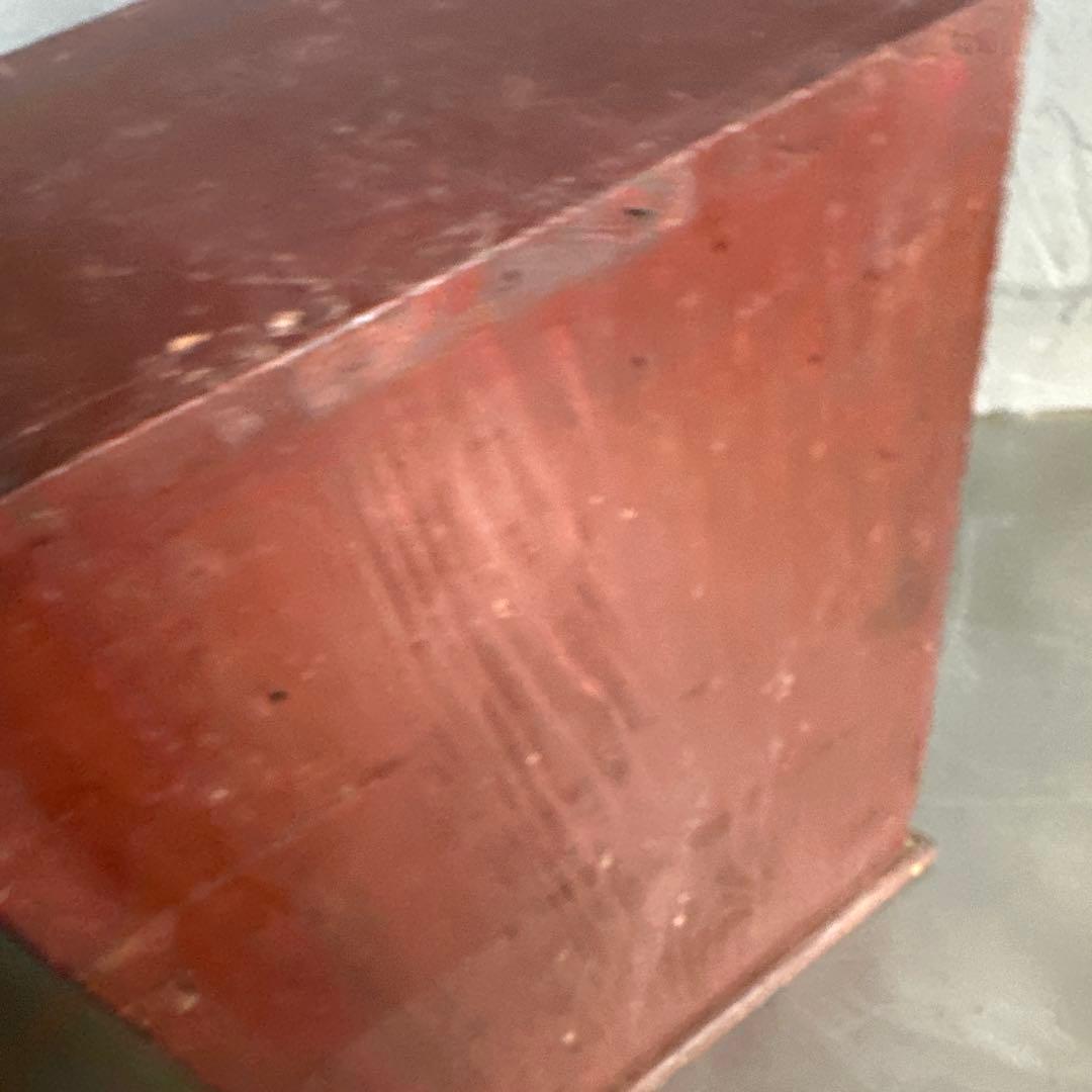 ヴィンテージ味のある素敵な木製小物収納 ❗️ダークブラウン