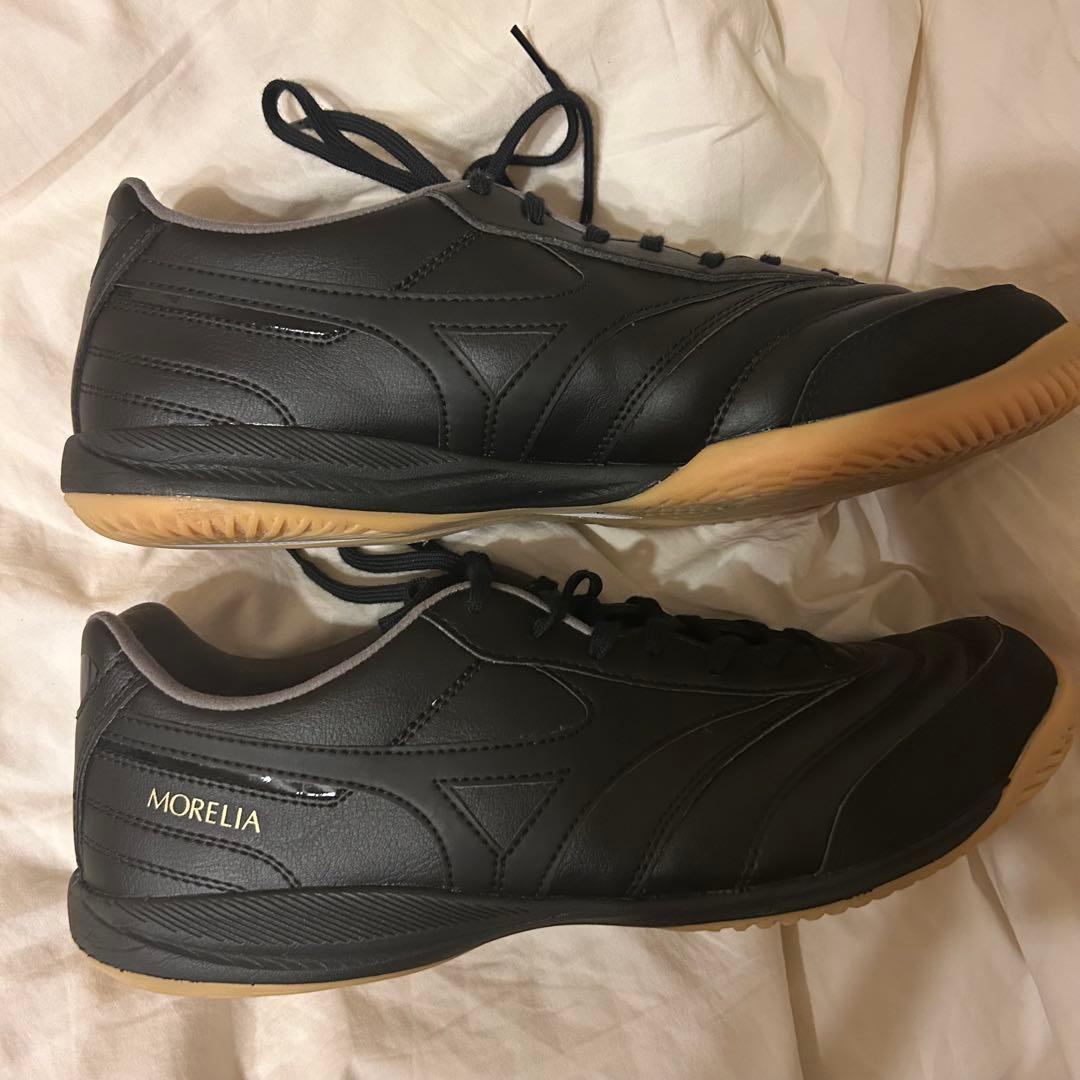 【新品】MORELIA フットサルシューズ ブラック 27cm 即決可能