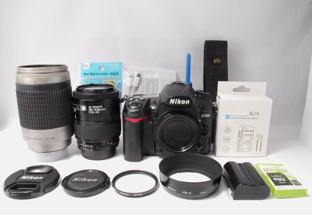 標準＆望遠✨美品 ✨Nikon D7000✨一眼レフカメラ✨高性能ハイアマチュア