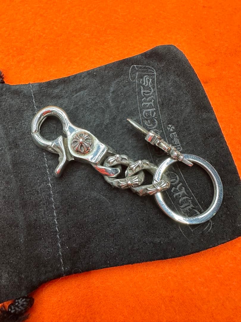 本物!!美品‼︎クロムハーツ　キーチェーン　ショート財布　ウォレット