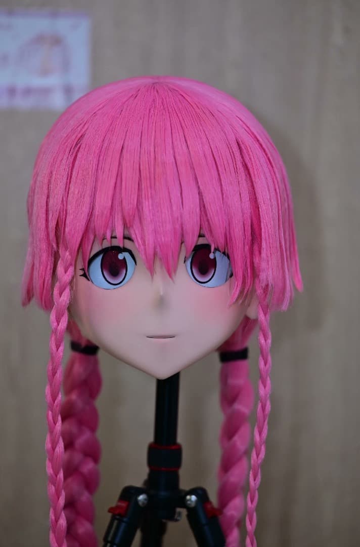 即納 全頭マスク 我妻由乃　2個顔交換コスプレ 着ぐるみkigurumi