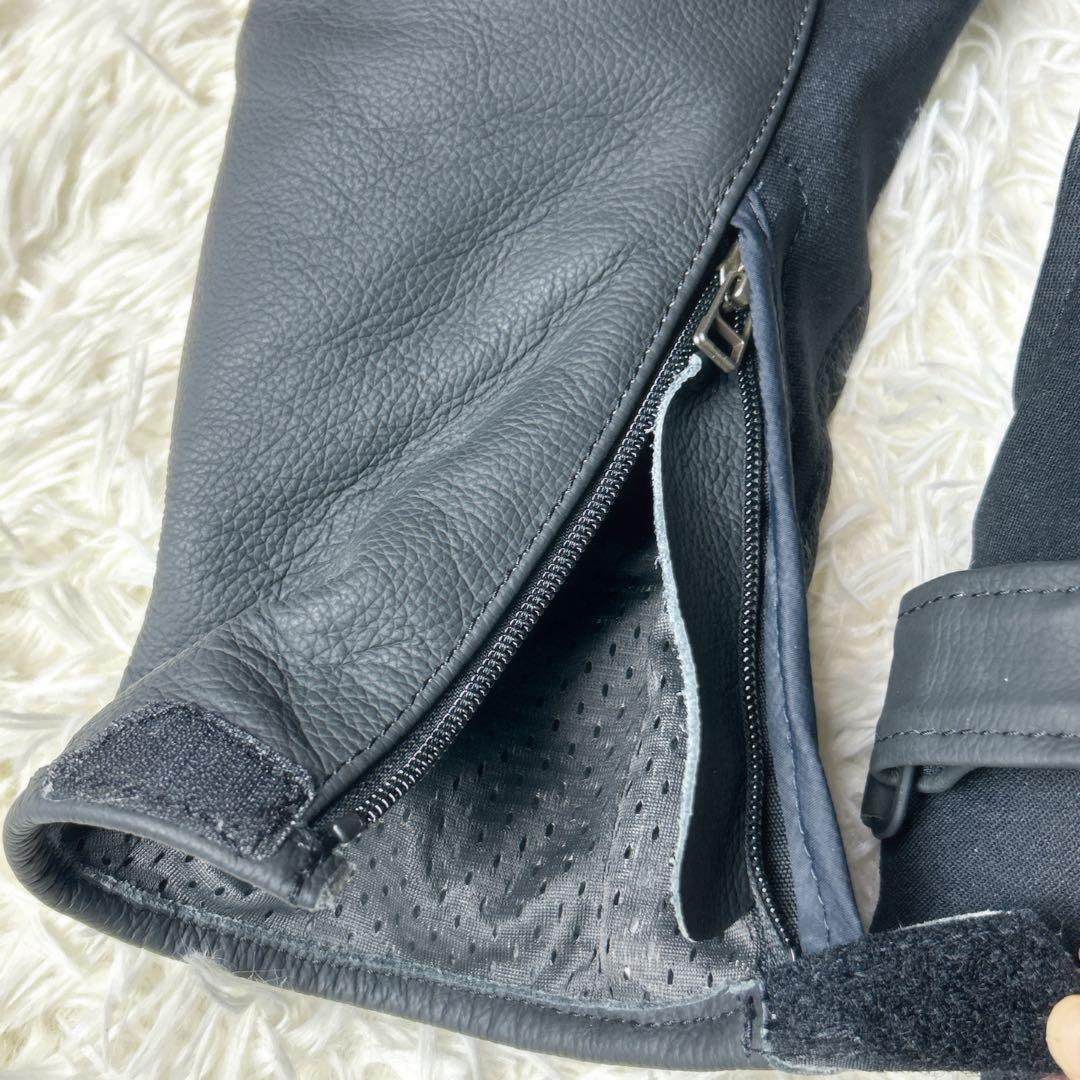 ダイネーゼ レザージャケット バイクウェア サイズ54 黒✖️赤