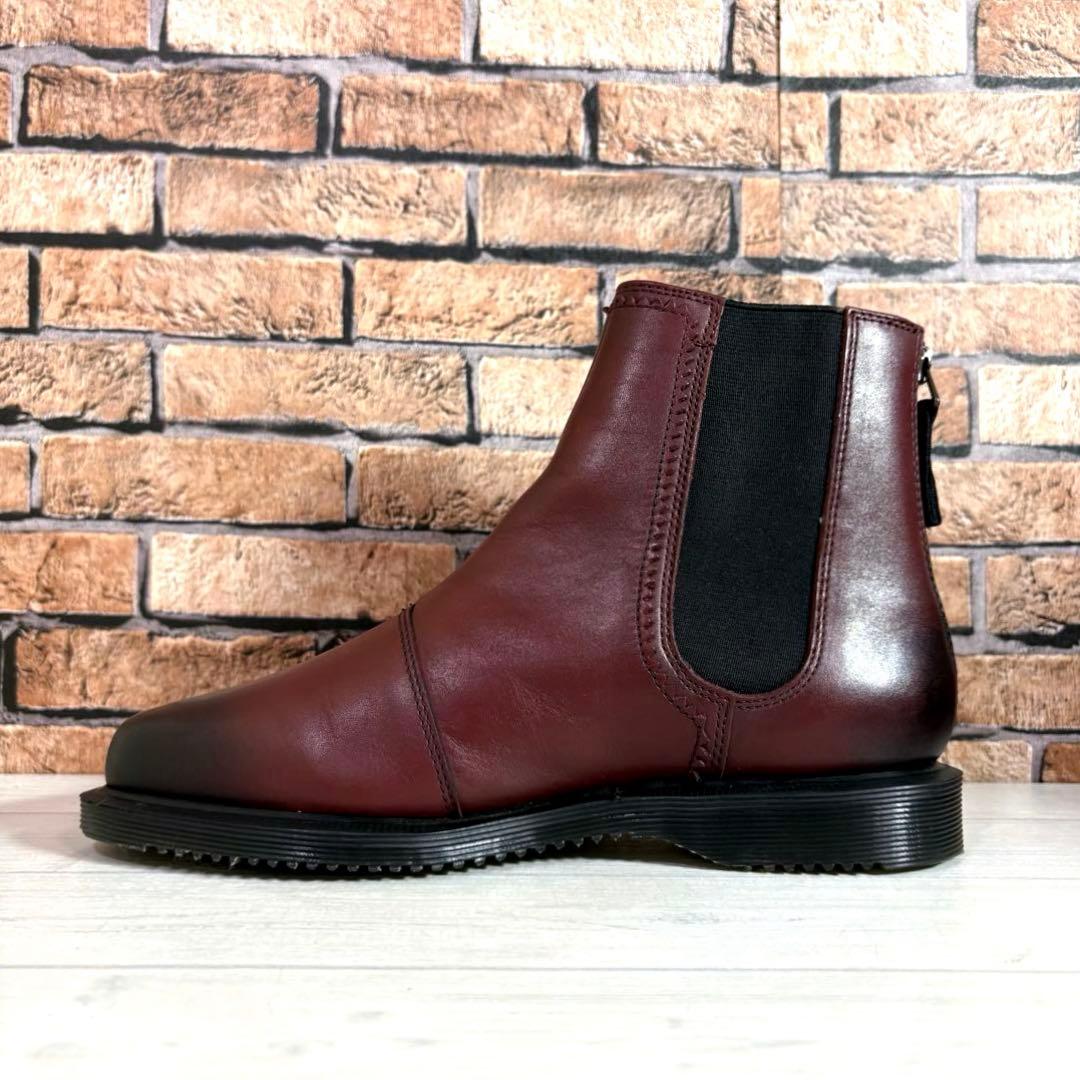 美品■ドクターマーチン■サイドゴアブーツ✨ZILLOW バックジップ チェルシー